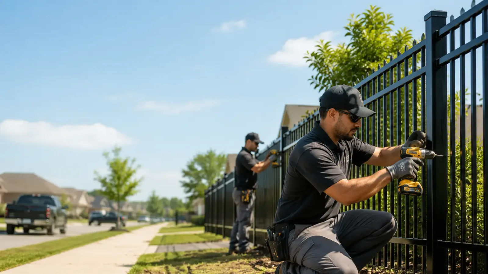 Metal Fence Installation in Corning, OH